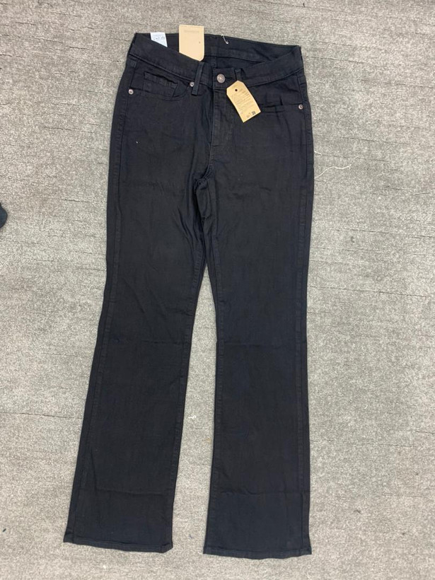 شلوار لی اورجینال دمپا گشاد مشکی