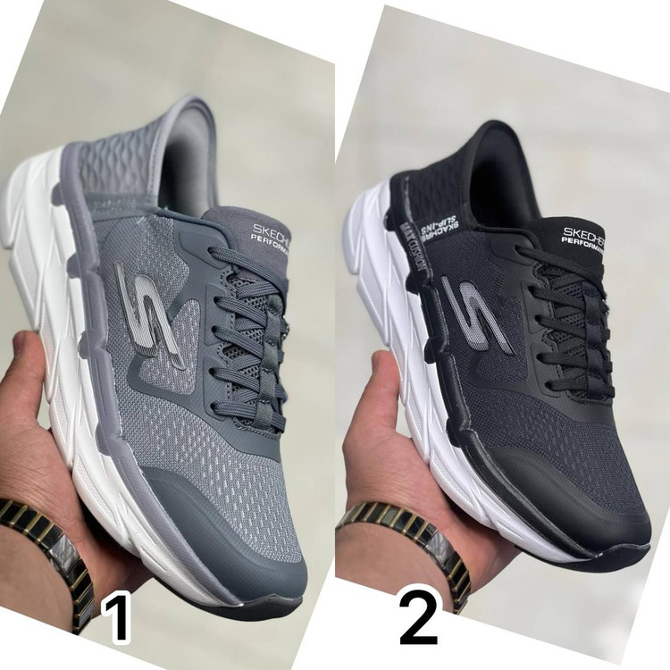 کتونی اسکیچرز سایز ۴۰ تا ۴۵ تنوع در ۲ رنگ جذاب وارداتی ویتنام . Skechers Max Cushioning Suspension