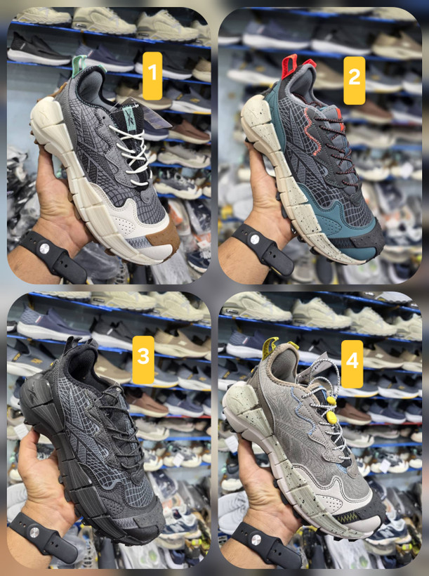 کتونی زیره ویبرام ریباک سایز ۴۰ تا ۴۵ وارداتی ویتنام فروش بصورت عمده و تک . Reebok Zig Kinetica II Edge Vietnam