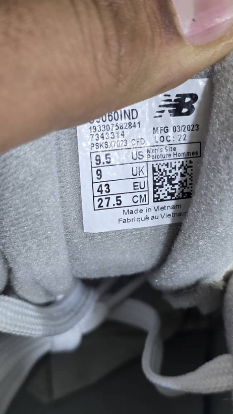 کتونی نیوبالانس ۹۰۶۰ تولید ویتنام | سایز 40 الی 45 | وارداتی ویتنام | Newbalance 9060