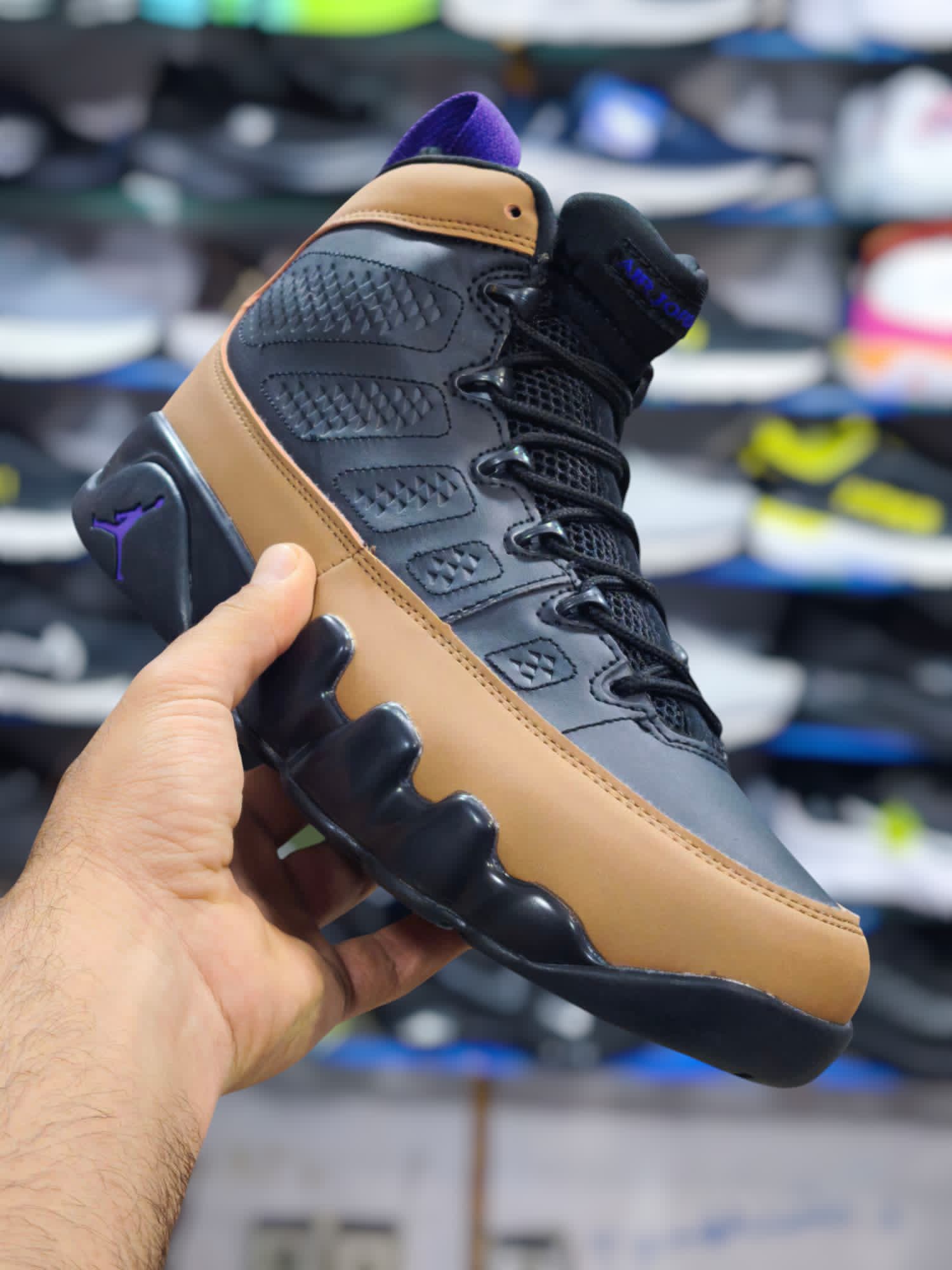 کفش نایک ایر جردن ۹ / nike air Jordan 9 / اصل ویتنام / بسکتبالی و استایلهای خاص / سایز ۴۰ ۴۱ ۴۲ ۴۳ ۴۴ ۴۵