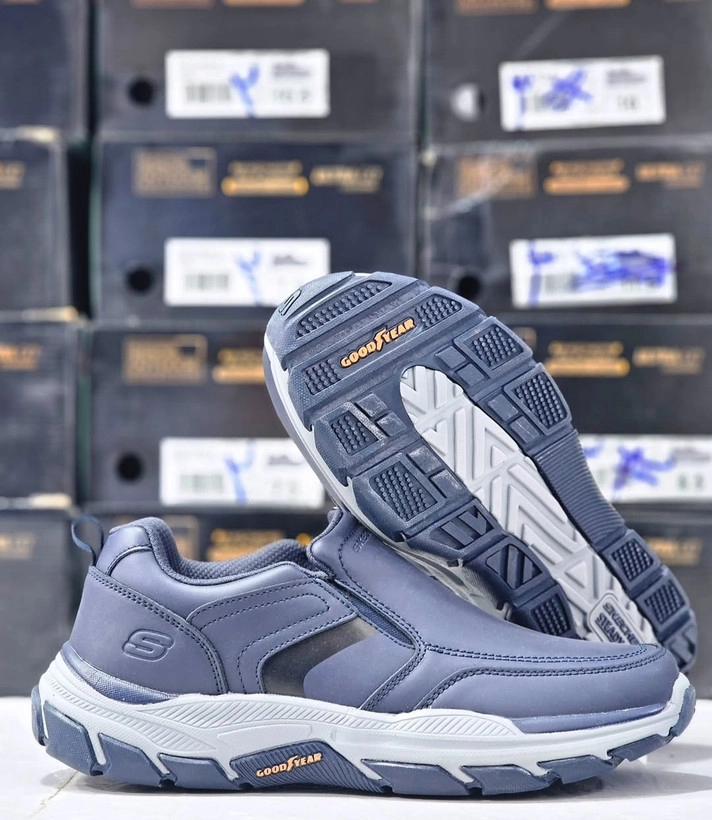 کفش اسکیچرز راحتی / رویه ضد اب و چرم خالص / اصل ویتنام / Skechers max cushioning terminus sneaker vietnam / سایز ۴۰ ۴۱ ۴۲ ۴۳ ۴۴ ۴۵