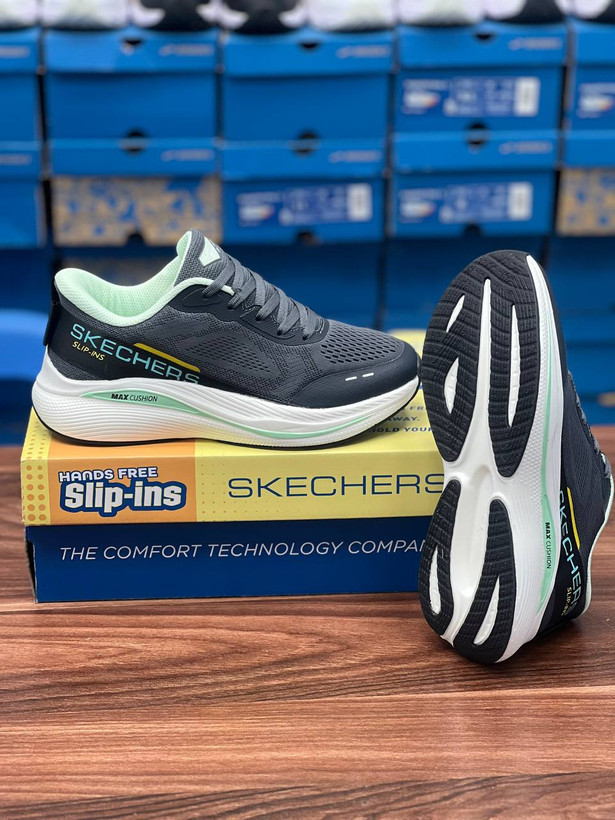 کتونی اسکیچرز سایز 37تا40 تنوع در 4 رنگ جذاب وارداتی ویتنام .skechers max cushioning کپی 2