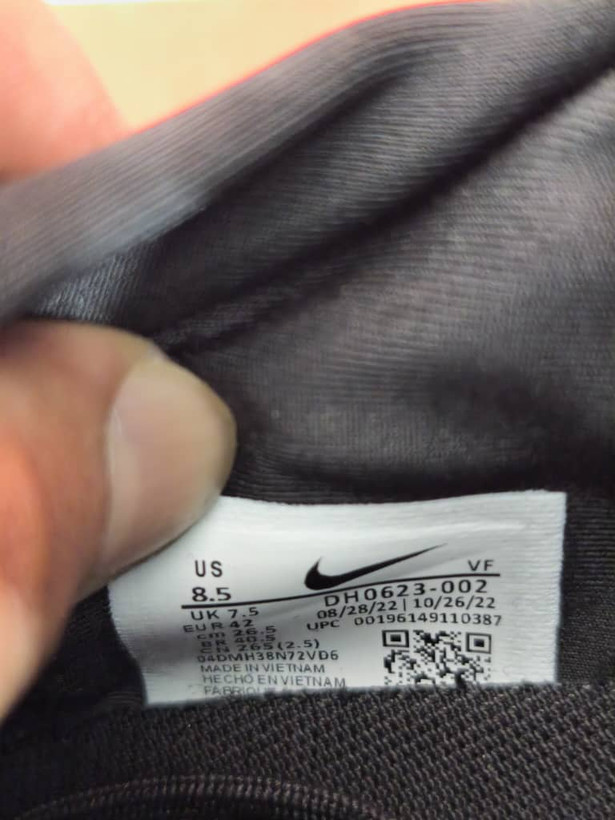 کتونی نایک زوم ایکس nike zoom x ساخت کشور ویتنام کیفیت مستر