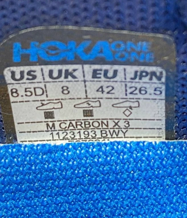 کتونی ویتنامی هوکا کربن ایکس۳ hoka carbon x3 / اصل ویتنام / سایز ۴۲ تا ۴۵