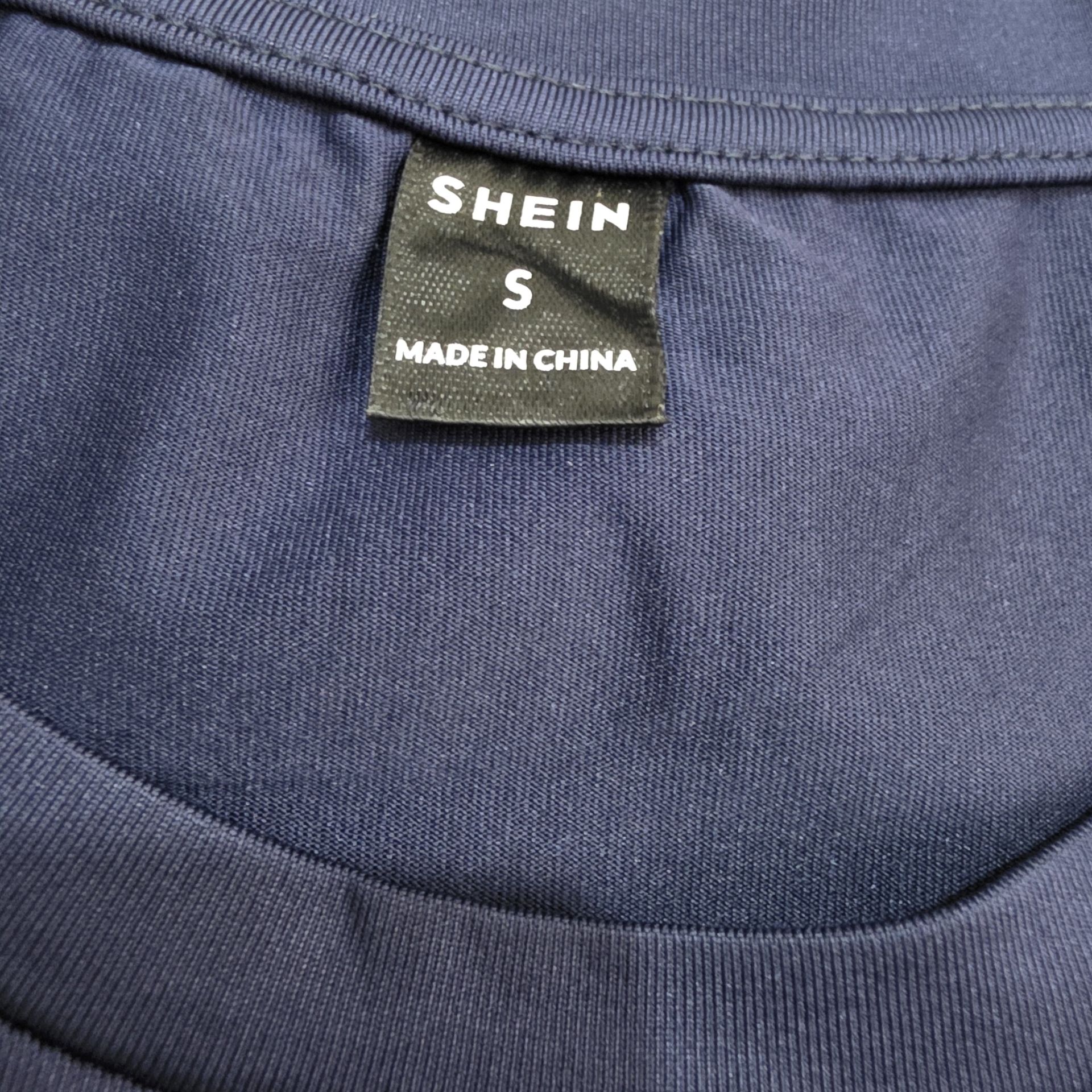 تیشرت اورجینال (کد 5) سفارش اروپا, برند SHEIN , طول ۶۷ ، عرض ۵۰