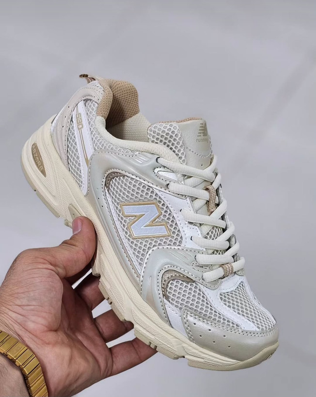 کتونی نیوبالانس 530 / سایز 36 تا45 ست مردانه -زنانه باسایزبندی کامل کیفیت مستر newbalance 530