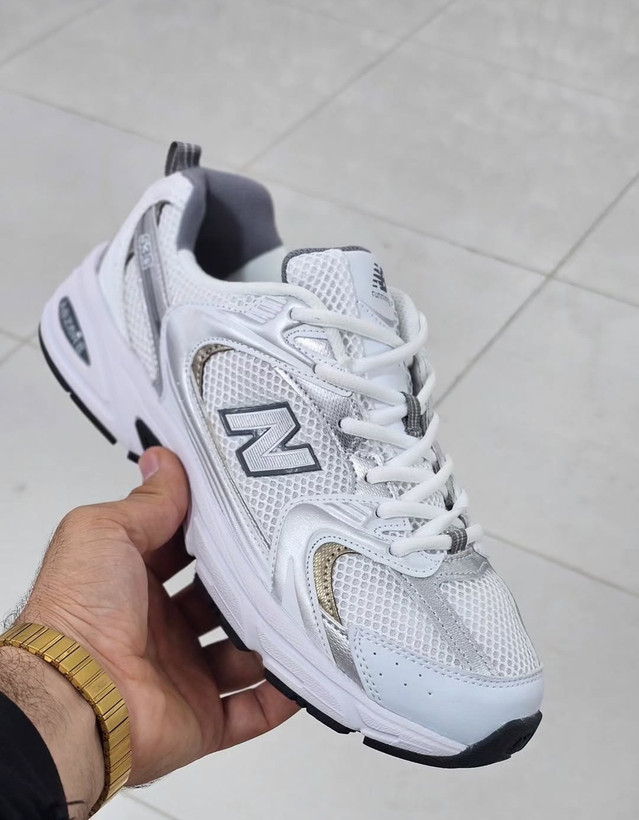 کتونی نیوبالانس 530 / سایز 38تا45 ست مردانه -زنانه باسایزبندی کامل کیفیت مستر newbalance 530