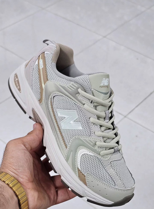 کتونی نیوبالانس 530 / سایز 36 تا45 ست مردانه -زنانه باسایزبندی کامل کیفیت مستر newbalance 530