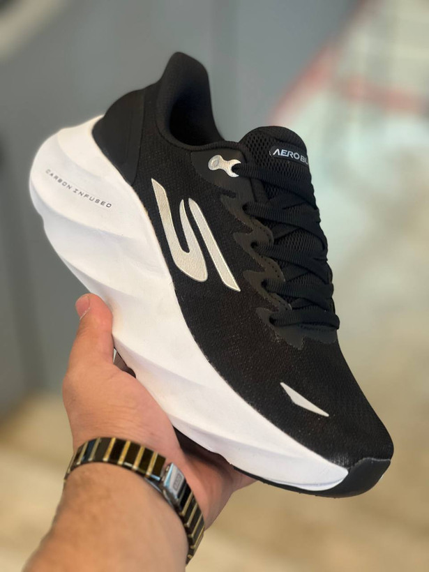 کتونی رانینگ و پیاده روی اسکیچرز مدل Skechers Aeru Burst / ست زنانه و مردانه / کیفیت مستر / سایز 37 38 39 40 41 42 43 44 45