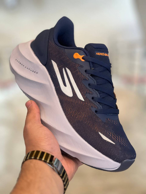 کتونی رانینگ و پیاده روی مردانه اسکیچرز مدل Skechers Aeru Burst / کیفیت مستر / سایز 40 41 42 43 44 45