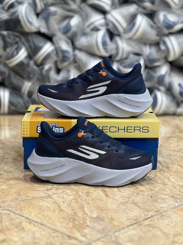 کتونی رانینگ و پیاده روی مردانه اسکیچرز مدل Skechers Aeru Burst / کیفیت مستر / سایز 40 41 42 43 44 45