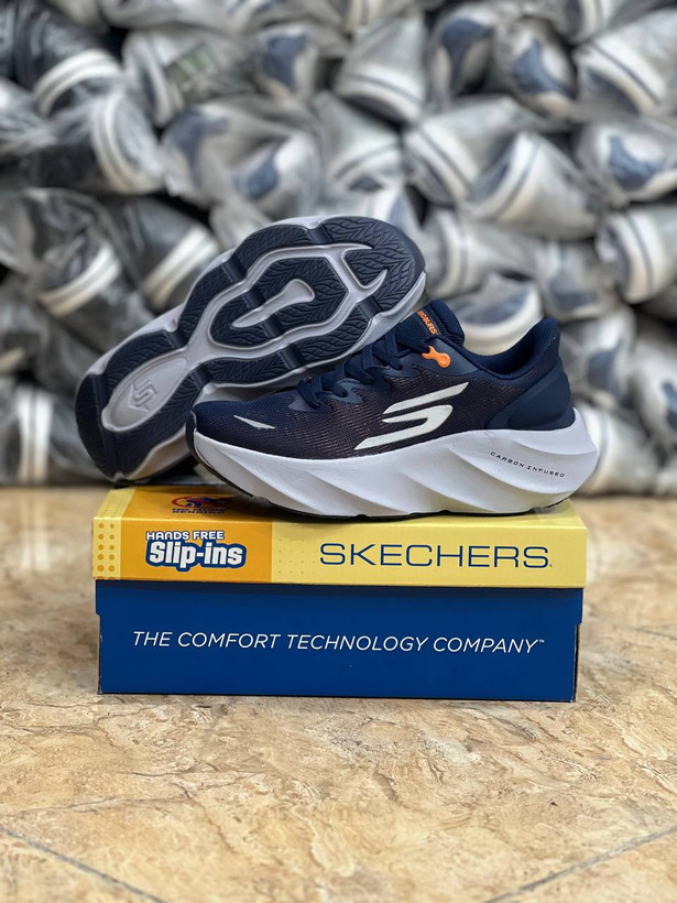 کتونی رانینگ و پیاده روی مردانه اسکیچرز مدل Skechers Aeru Burst / کیفیت مستر / سایز 40 41 42 43 44 45