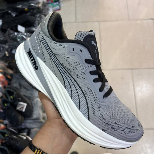 کتونی ویتنامی پوما نیترو مگنیفای puma nitro magnify کوالیتی A باجعبه بارکد دار سایز : 40 41 42 43 44 45