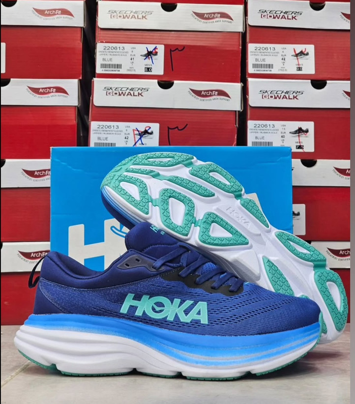 کفش هوکا باندی ۸ / اصل ویتنام / کیفیت مستر کوالیتی / hoka bondi 8