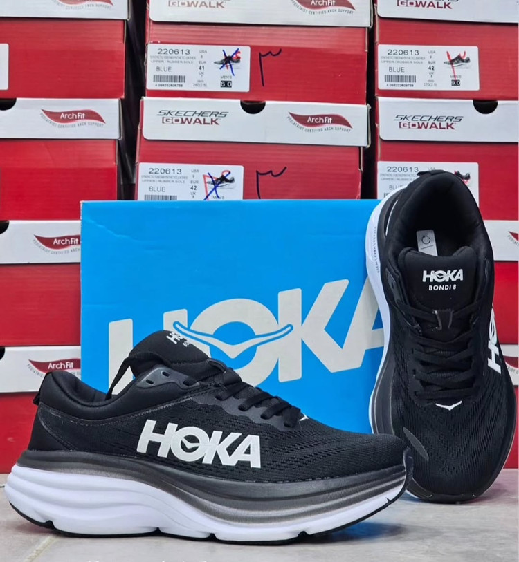 کفش هوکا باندی ۸ / اصل ویتنام / کیفیت مستر کوالیتی / hoka bondi 8