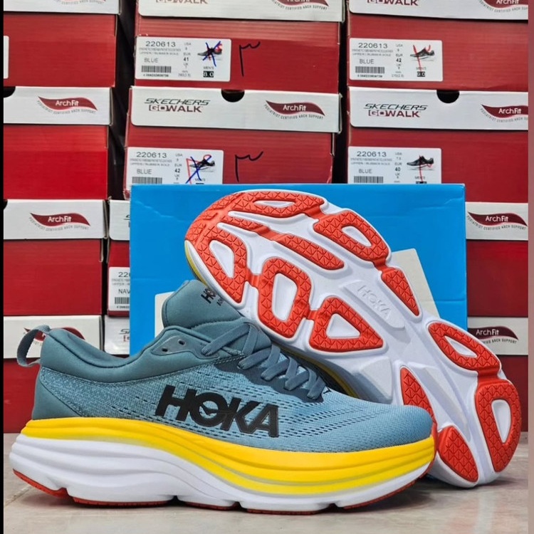 کفش هوکا باندی ۸ / اصل ویتنام / کیفیت مستر کوالیتی / hoka bondi 8