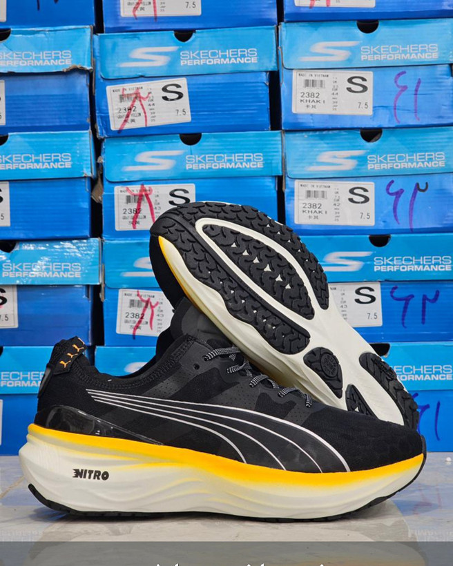 کتونی ویتنامی پوما نیترو puma nitro/3 کوالیتی A باجعبه بارکد دار سایز : 40 41 42 43 44 45 در 6 رنگ