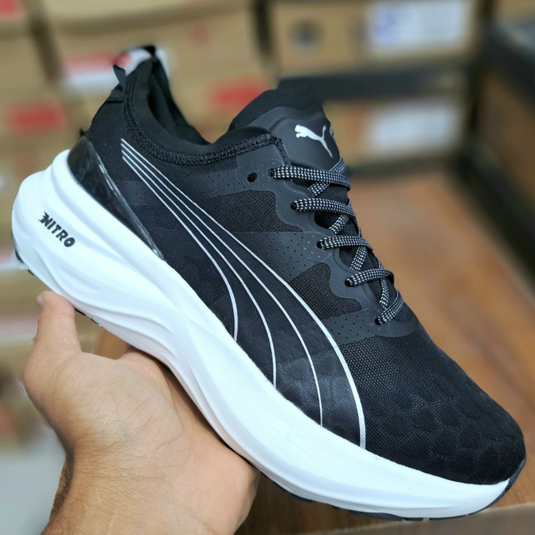 کتونی ویتنامی پوما نیترو ۳ / puma nitro 3 کوالیتی A باجعبه بارکد دار سایز 40 41 42 43 44 45