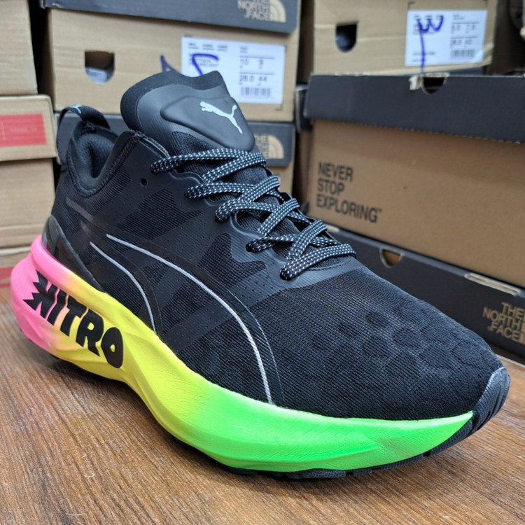 کتونی ویتنامی پوما نیترو ۳ / puma nitro 3 کوالیتی A باجعبه بارکد دار سایز 40 41 42 43 44 45