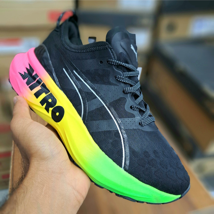 کتونی ویتنامی پوما نیترو ۳ / puma nitro 3 کوالیتی A باجعبه بارکد دار سایز 40 41 42 43 44 45