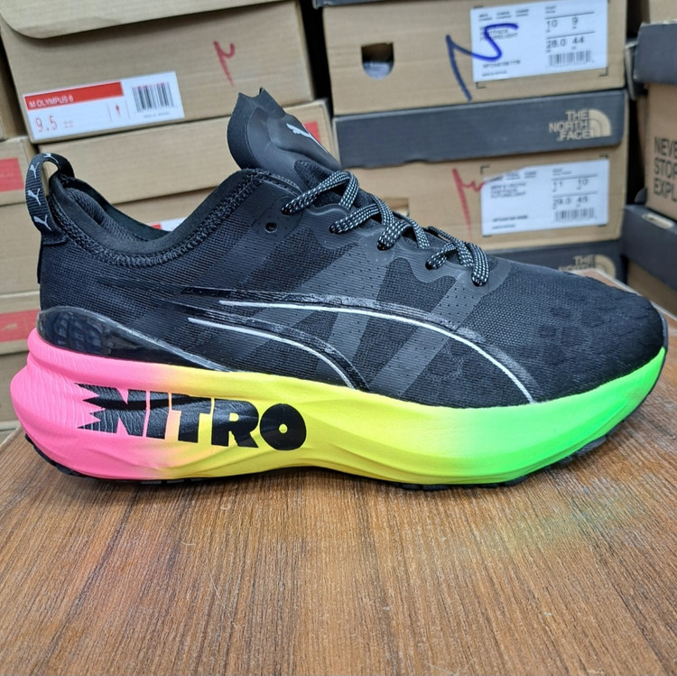 کتونی ویتنامی پوما نیترو ۳ / puma nitro 3 کوالیتی A باجعبه بارکد دار سایز 40 41 42 43 44 45