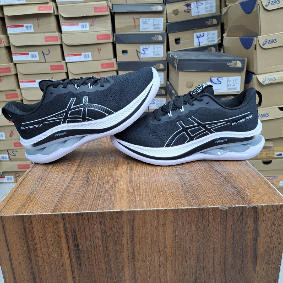 کتونی ویتنامی اسیکس ژل کینسی بلاست سایزبندی کامل 40 تا 45 تک سایز Asics Gel kinsei Blast