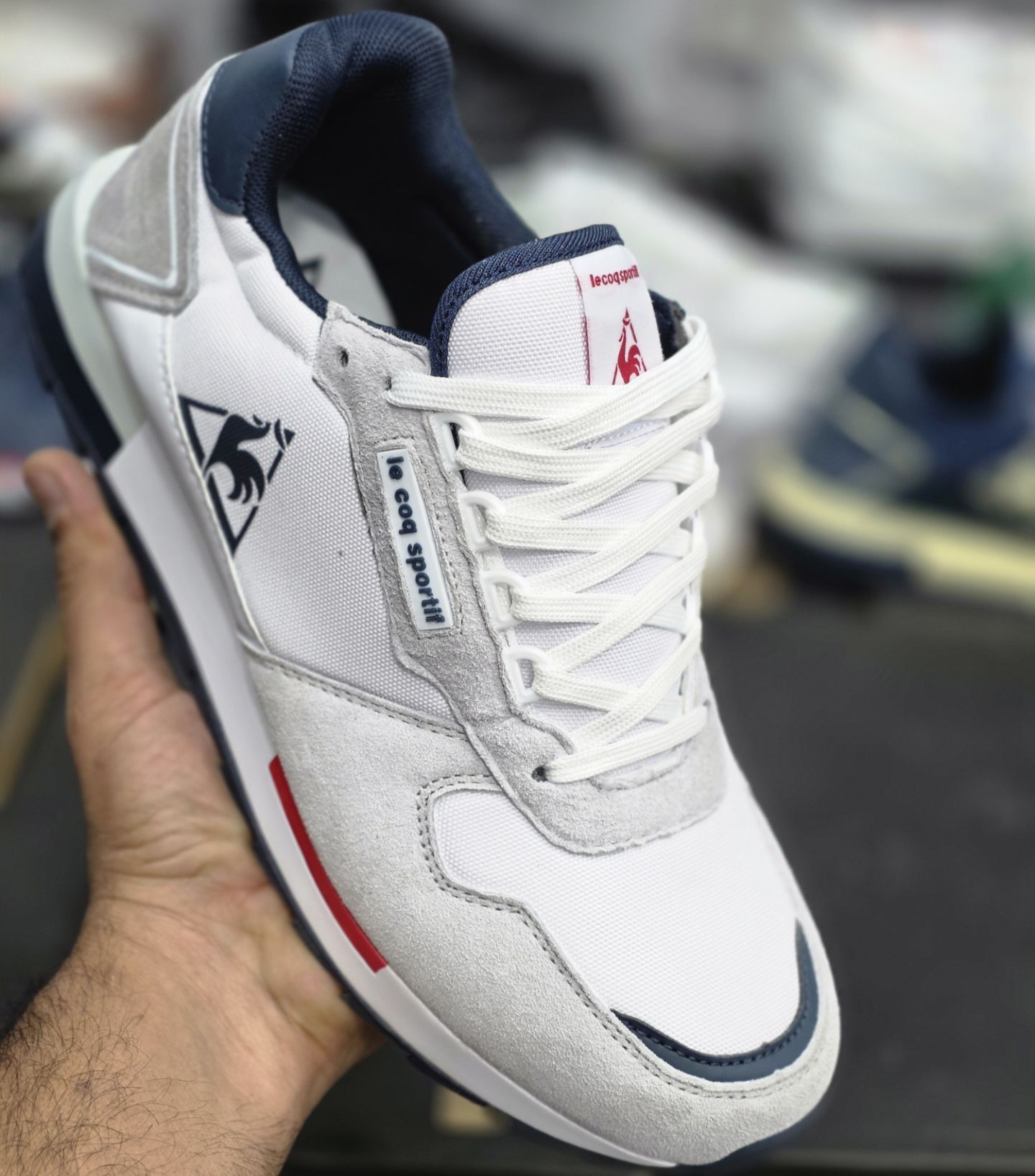 کتونی ویتنامی خروس نشان le coq sportif / ساخت ویتنام کیفیت مستر / سایز ۴۰ الی ۴۵
