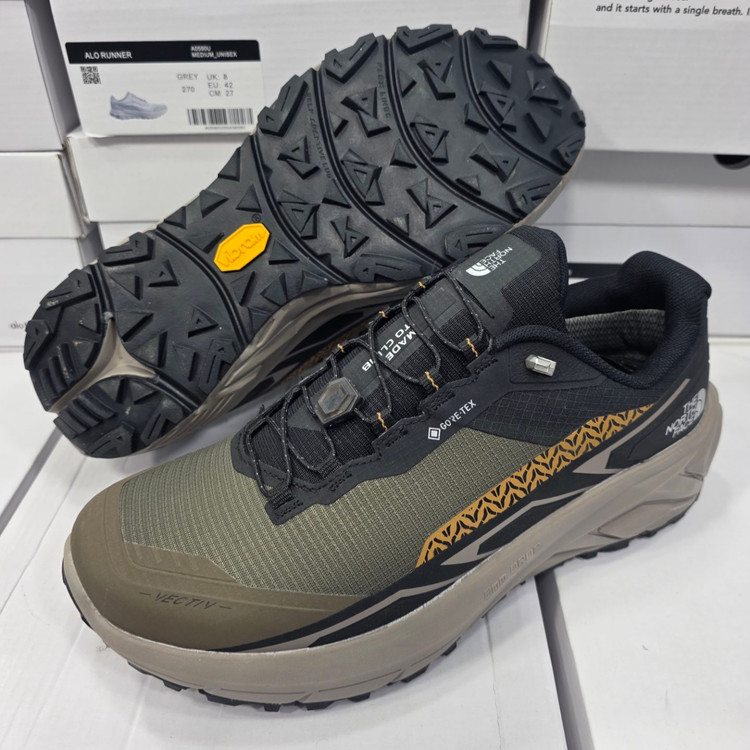 کتونی تریل رانینگ ویتنام نورث فیث the north face / ضد آب و گورتکس / زیره ویبرام / طبیعتگردی و شهری / ضمانت کیفیت کالا / سایز ۴۰ الی ۴۵