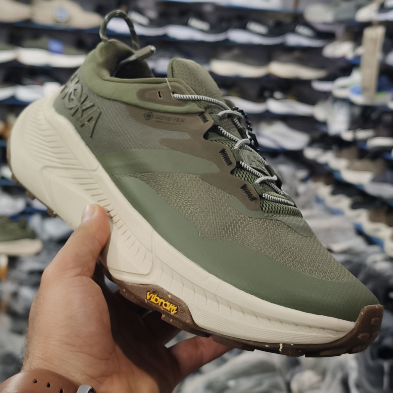 کتونی ویتنامی هوکا ترنسپورت مدل HOKA Transport goretex vibram