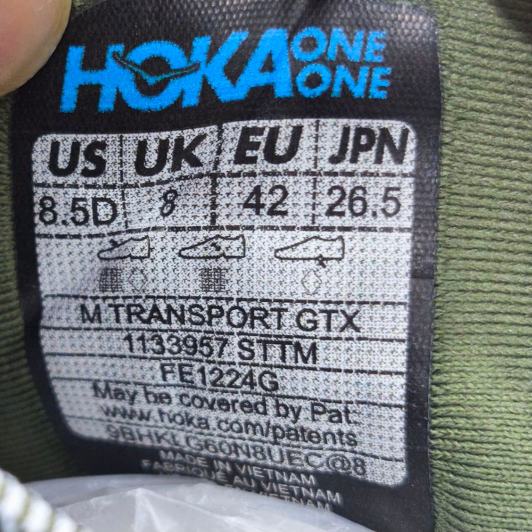 کتونی ویتنامی هوکا ترنسپورت مدل HOKA Transport goretex vibram