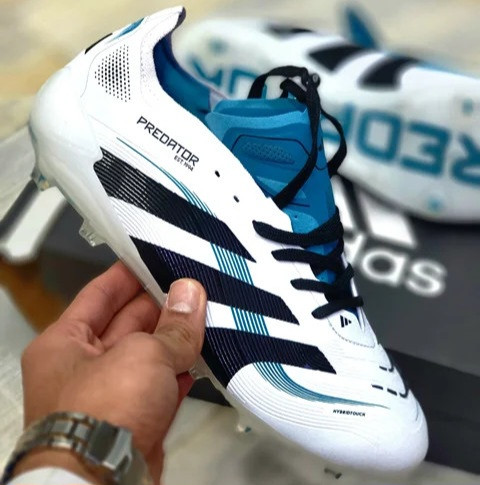 کفش فوتبال استوک دار چمنی آدیداس پردیتور الیت میخی Adidas Predator Elite AG / ساخت ویتنام / سایز۴۰ الی ۴۵ / فروش تکی و عمده / ضمانت و کیفیت کالا