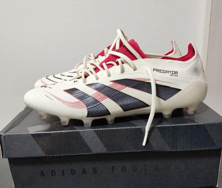 کفش فوتبال استوک دار چمنی آدیداس پردیتور الیت میخی Adidas Predator Elite AG / ساخت ویتنام / سایز۴۰ الی ۴۵ / فروش تکی و عمده / ضمانت و کیفیت کالا