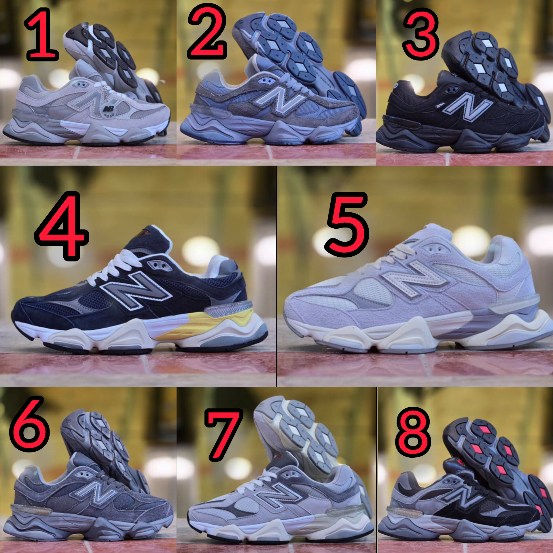 کتونی رانینگ و پیاده روی نیوبالانس ۹۰۶۰ / ضمانت کیفیت کالا / سایز 38 تا 43 | Newbalance 9060