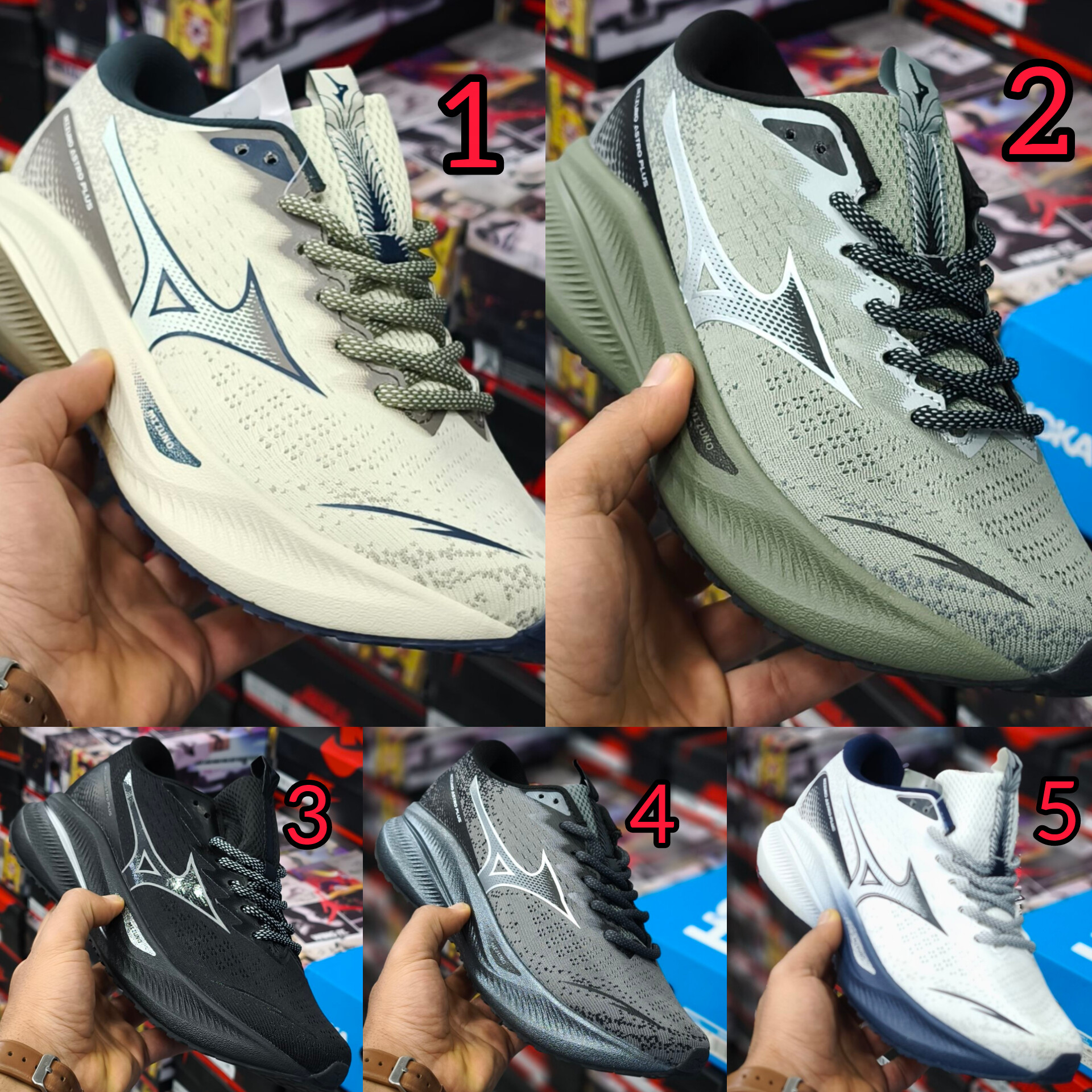 کتونی میزانو آسترو پلاس Mizuno astro plus / ضمانت ویتنامی و کیفیت / سایز ۴۰ الی ۴۵