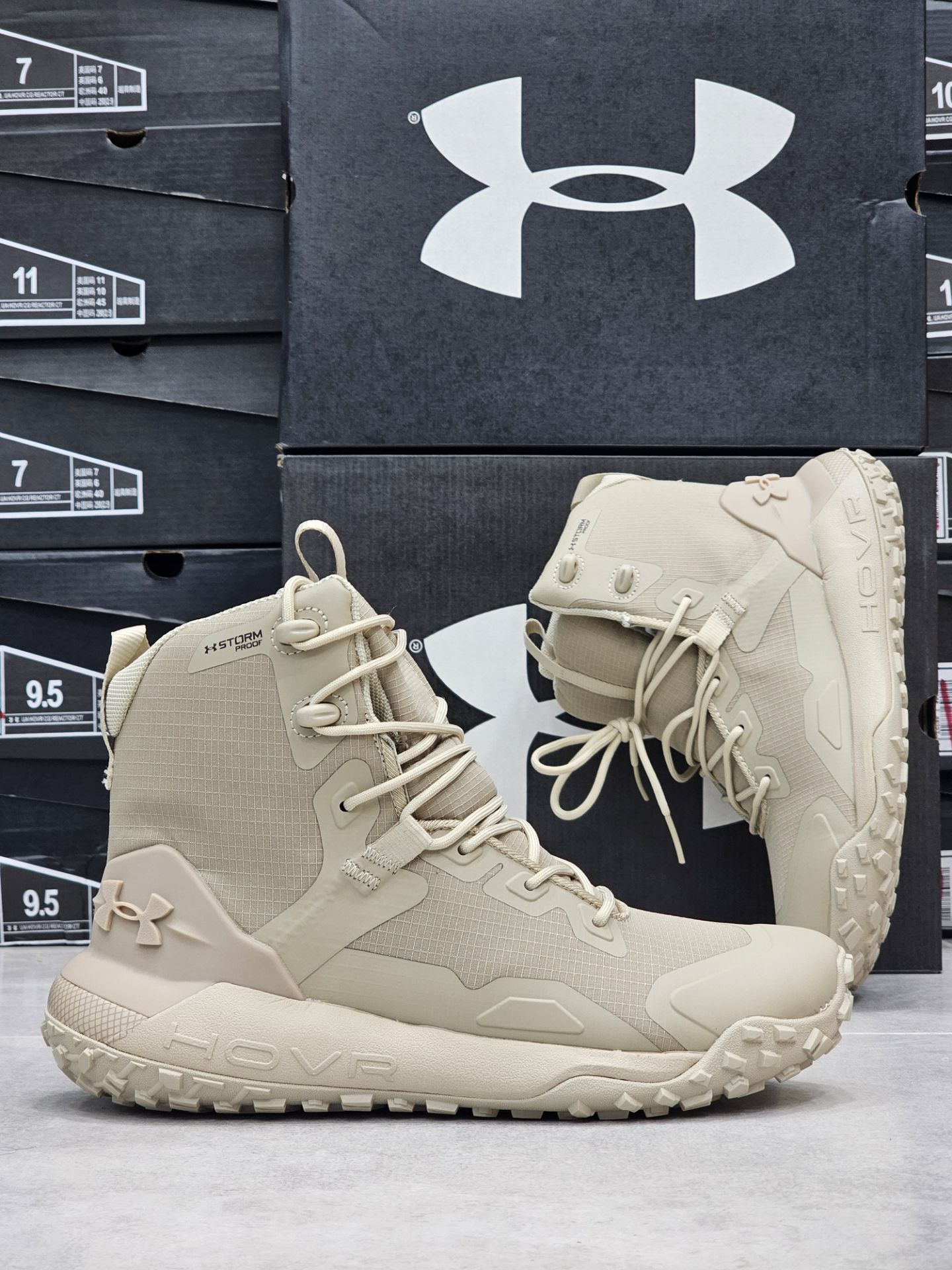 بوت اندرارمور مدل هاورداون ضد آب /سایز 40 الی 45/ساخت ویتنام/Under Armour Hovrdown