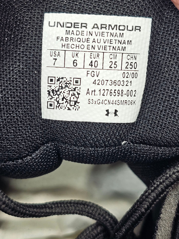 بوت ویتنامی گورتکس آندرارمور Under Armour/سایز 40 الی 45/ساخت ویتنام /ضمانت اصالت کالا