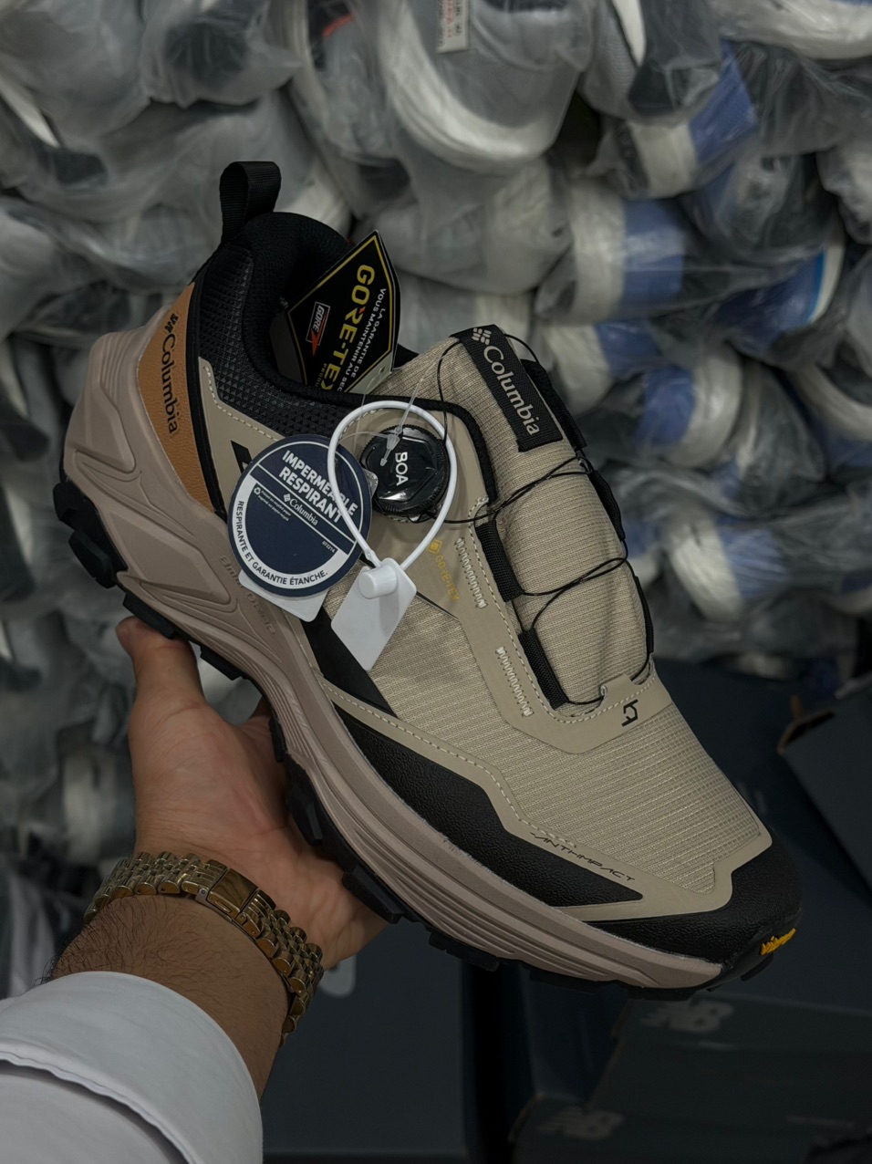 کتونی گورتکس کلمبیا بند دیسکی/سایز۴۰ الی ۴۵/ساخت ویتنام/Columbia Men's Vitesse Outdry BOA GTX/ضمانت کالا