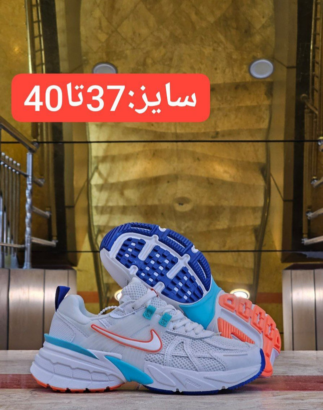 کتونی نایک وی تو کی/Nike V2k Run/ساخت ویتنام/سایز ۳۷تا ۴۰