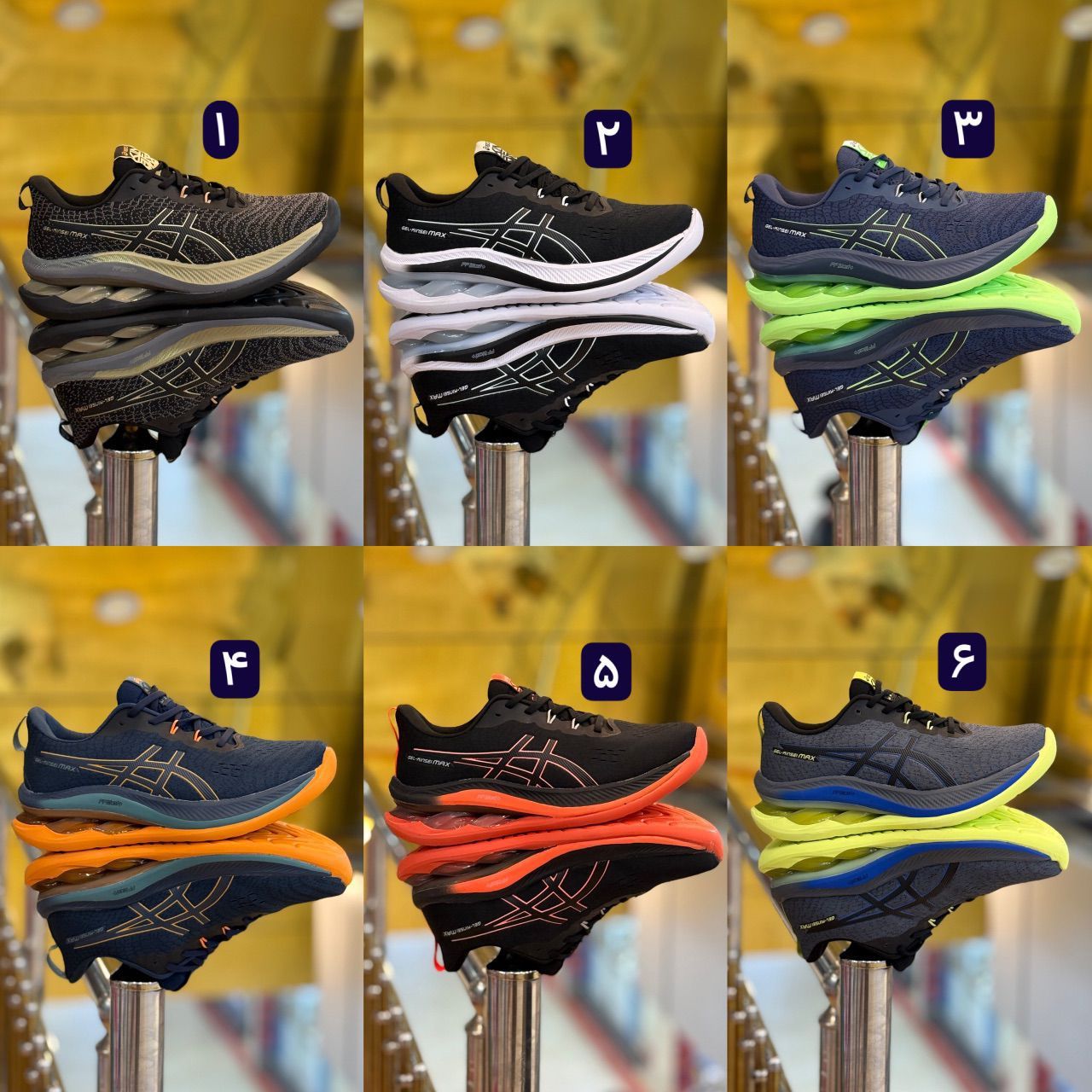 کتونی مسترکوالیتی اسیکس ژل کینسی بلاست/سایز ۴۰ الی ۴۵/ساخت ویتنام/ Asics Gel kinsei Blast/ضمانت کیفیت کالا