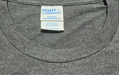 تیشرت اورجینال استوک سفارش اروپا ساخت هاندوراس « PORT COMPANY» مدل «…یقه گرد » سایز ، طول «۷6» و عرض« 62» | جنس پنبه، کتان درجهیک