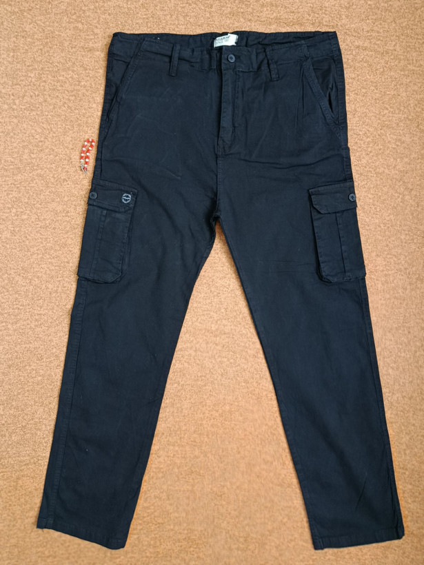 شلوار کتان مردانه اورجینال PULL&BEAR مدل راسته آزاد | راحت، شیک و مناسب استایل روزمره | سایز 42 تا 52 و قد 110