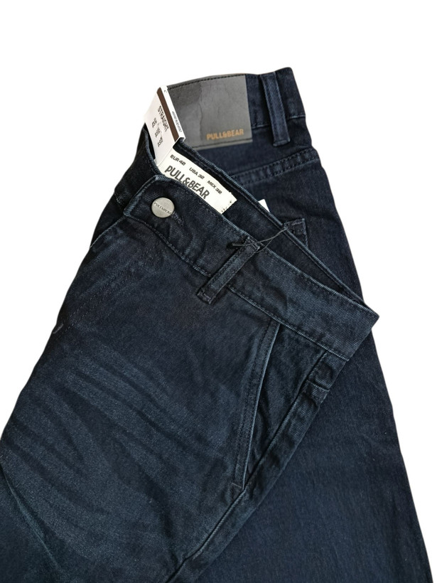 شلوار جین مام بگ پول اند بیر Pull&Bear | فیت آزاد، قد 110، استایل ترندی و راحت