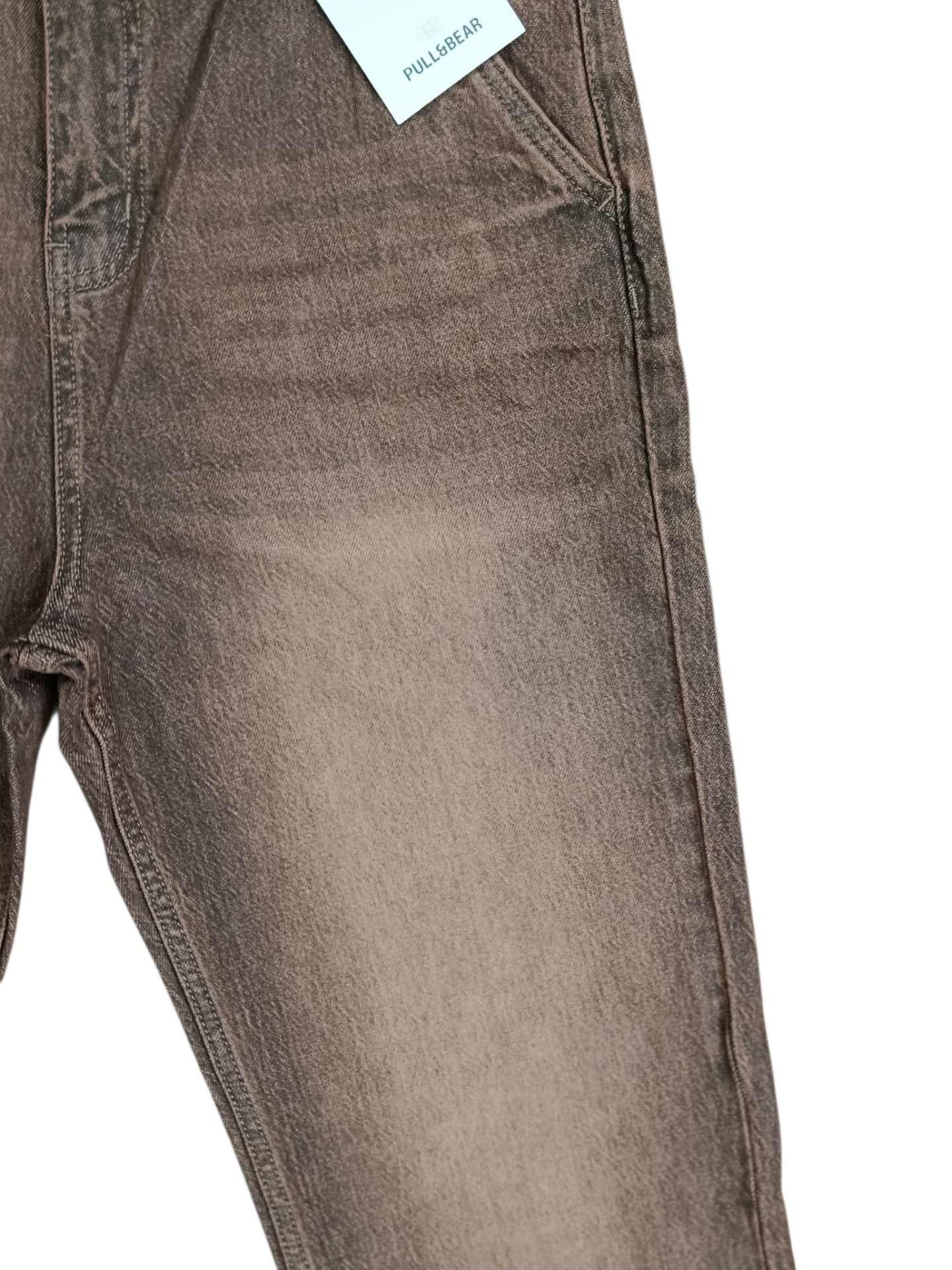 شلوار جین مام بگ پول اند بیر Pull&Bear | فیت آزاد، قد 110، استایل ترندی و راحت