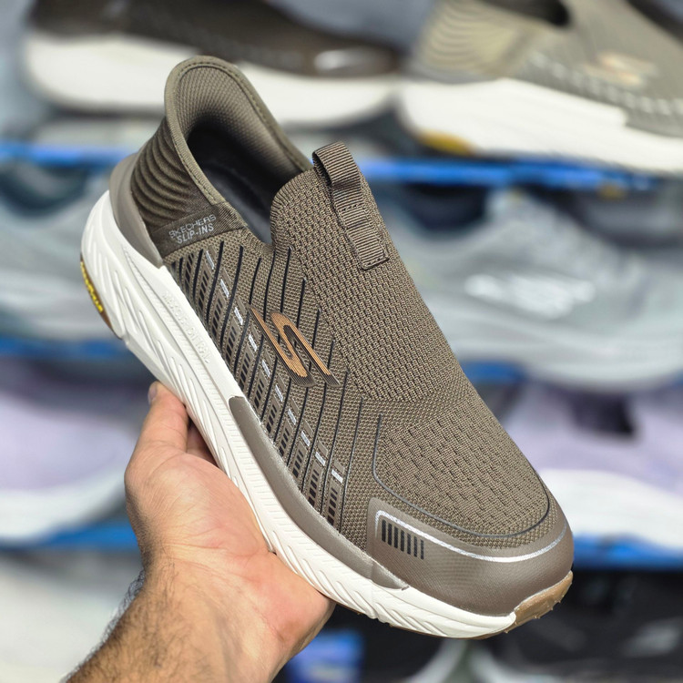 کتونی مسترکوالیتی اسکیچرز بدون بند/Skechers Slip Ins/سایز۴۰ الی ۴۵/ ساخت ویتنام/ضمانت کالا/فروش تک و عمده