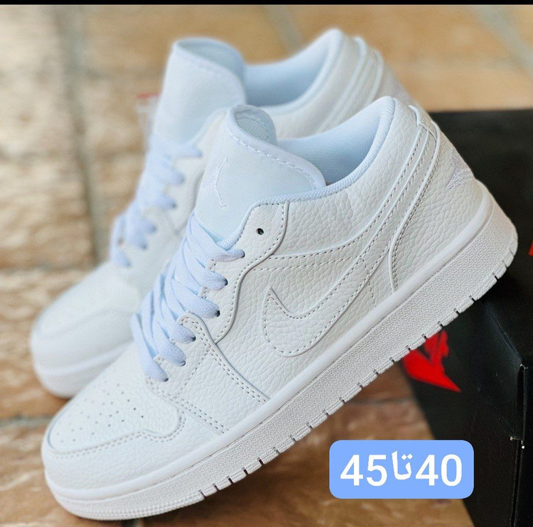 کتونی نایک ایر جردن وان/Nike Air Jordan 1/ ساخت ویتنام/سایزبندی۴۰ الی ۴۵/ضمانت اصالت کالا/فروش به صورت تک و عمده