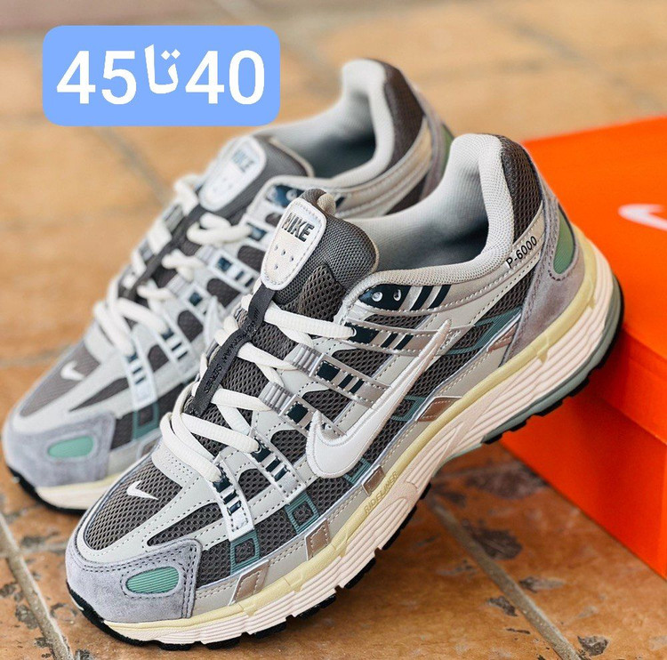 کتونی مسترکوالیتی نایک P-6000/سایز ۴۰ الی ۴۵/ساخت ویتنام/Nike P-6000/ضمانت کالا/فروش تک و عمده