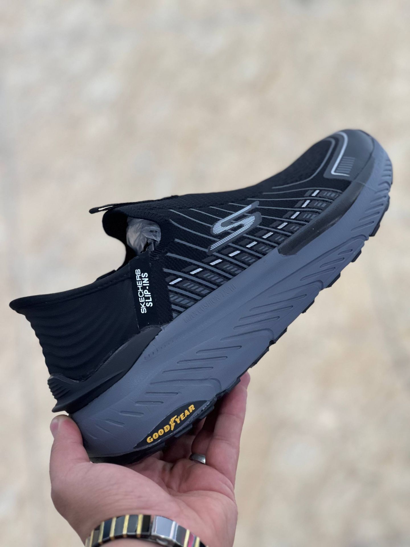 کتونی طبی اسکیچرز بدون بند/Skechers Slip Ins/سایز۴۰ الی ۴۵/ ساخت ویتنام/ضمانت کالا/فروش تک و عمده