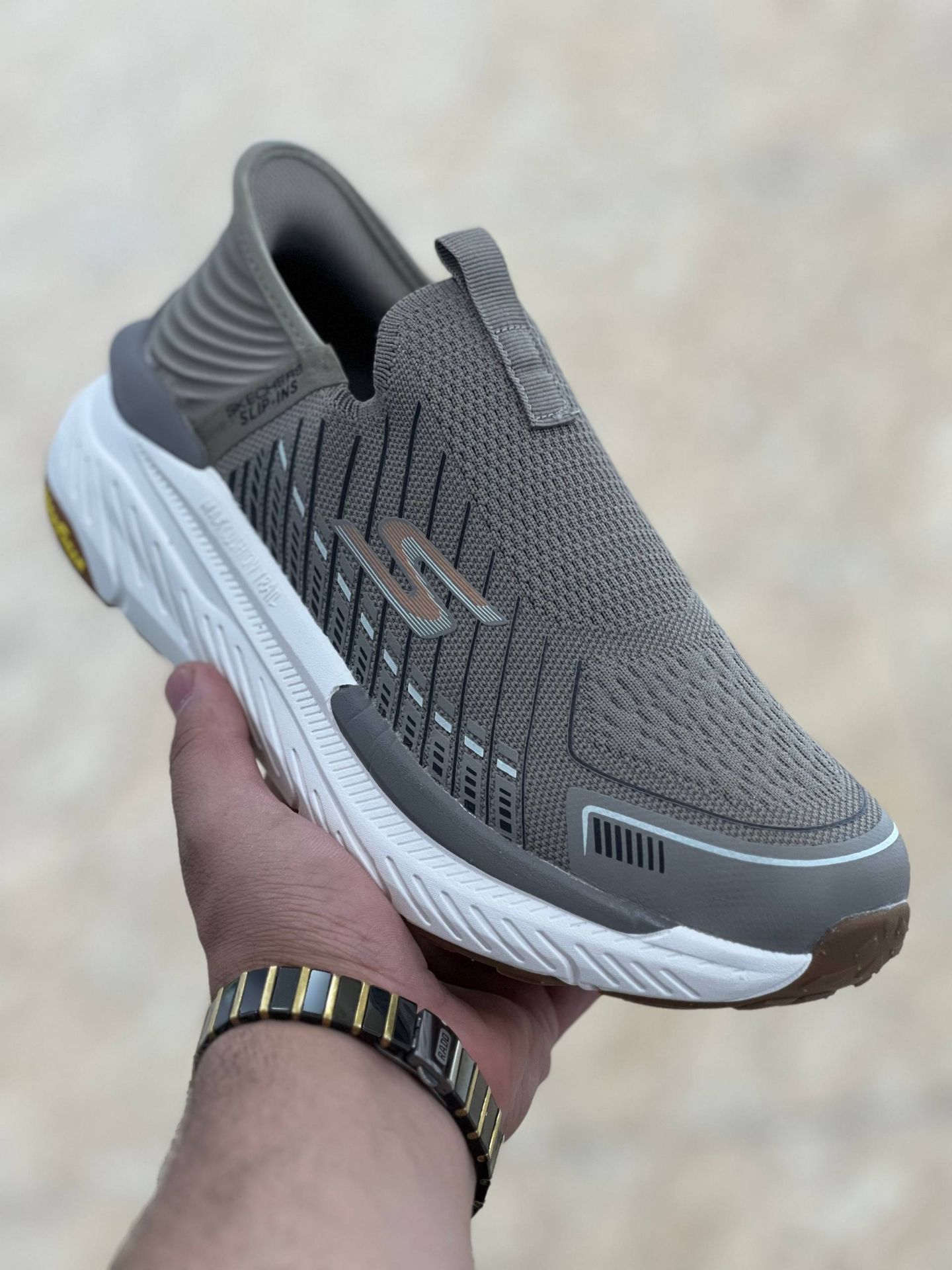 کتونی طبی اسکیچرز بدون بند/Skechers Slip Ins/سایز۴۰ الی ۴۵/ ساخت ویتنام/ضمانت کالا/فروش تک و عمده