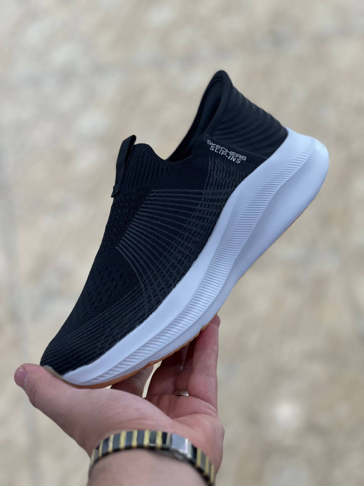 کتونی طبی مردانه اسکیچرز بدون بند/Skechers Slip Ins/سایز۴۰ الی ۴۵/ ساخت ویتنام/ضمانت کالا/فروش تک و عمده